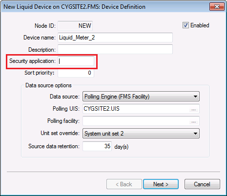 FMS Security Application